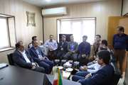 دیدار فرماندار کنگان با کارکنان شبکه دامپزشکی شهرستان به مناسبت هفته دامپزشکی 
